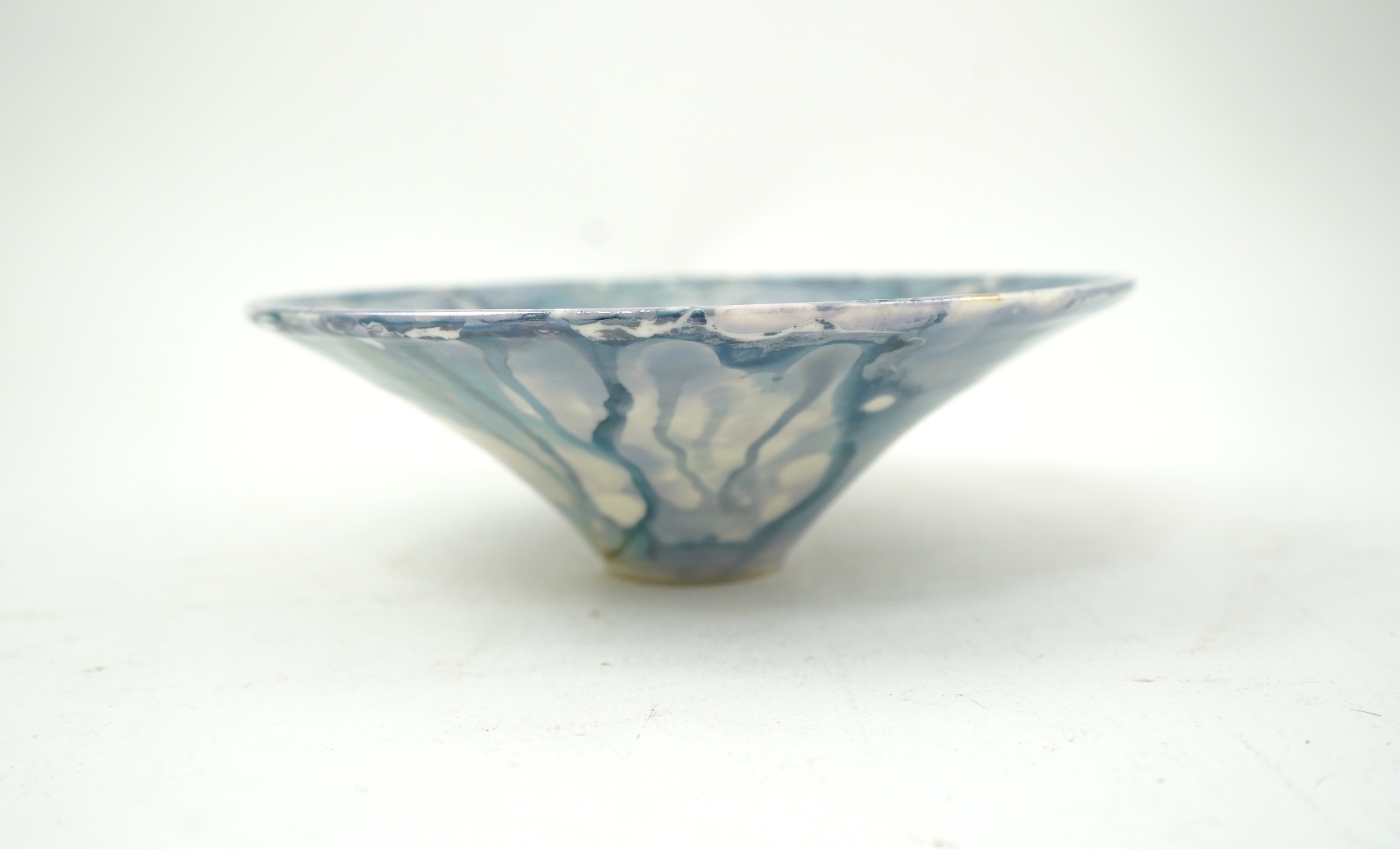 Janet Leach (1918-1997): A lustre conical bowl